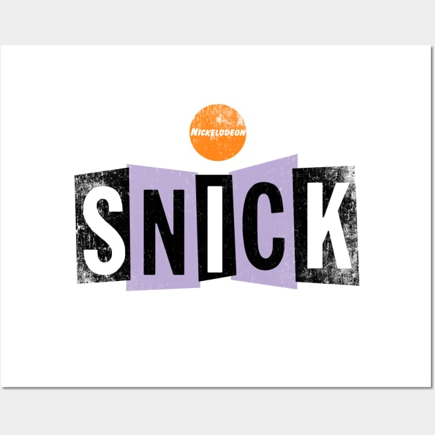 SNICK (vintage) Wall Art by WizzKid